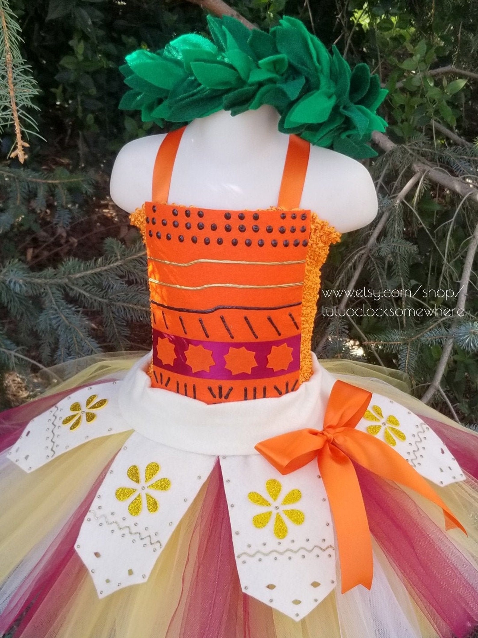 moana tutu set