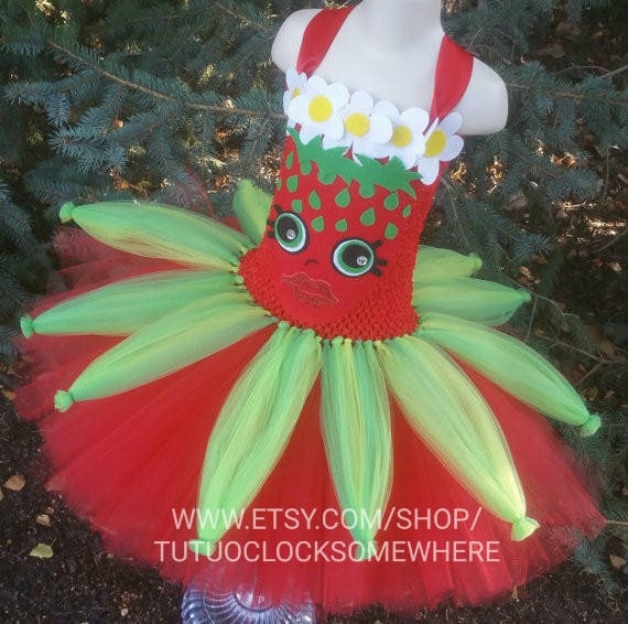 strawberry tutu dress