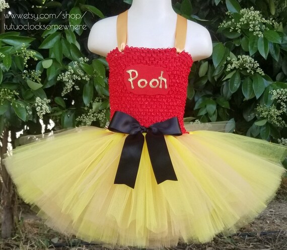 winnie the pooh first birthday outfit girl