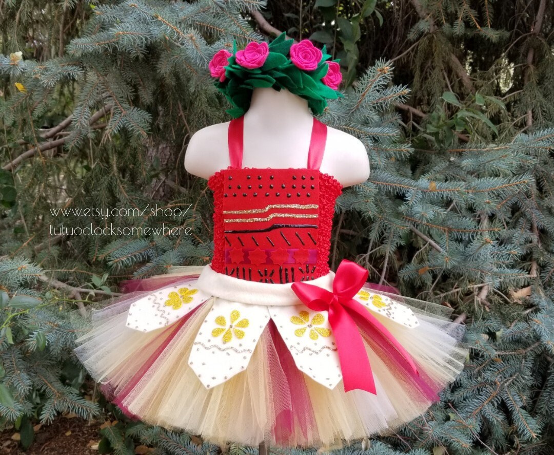 moana tutu set