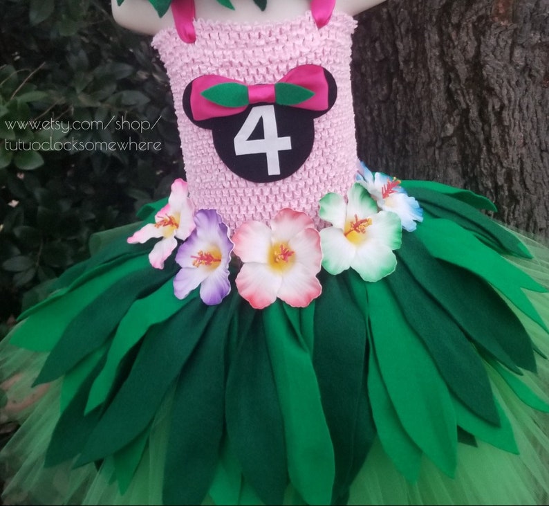 hawaiian tutu dress