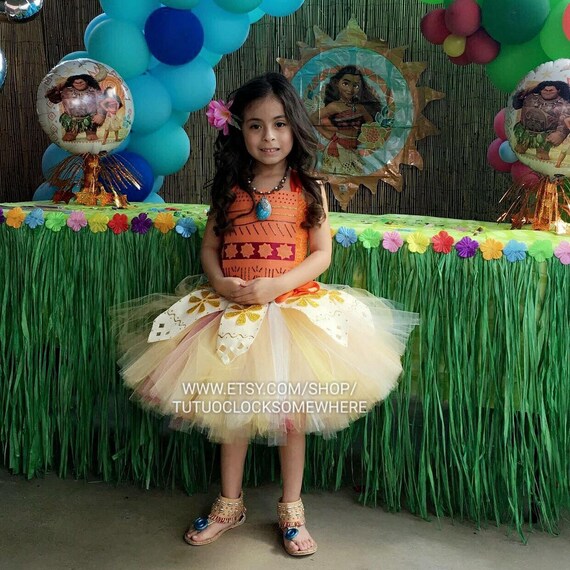 Tutu moana para niñas new arrivals