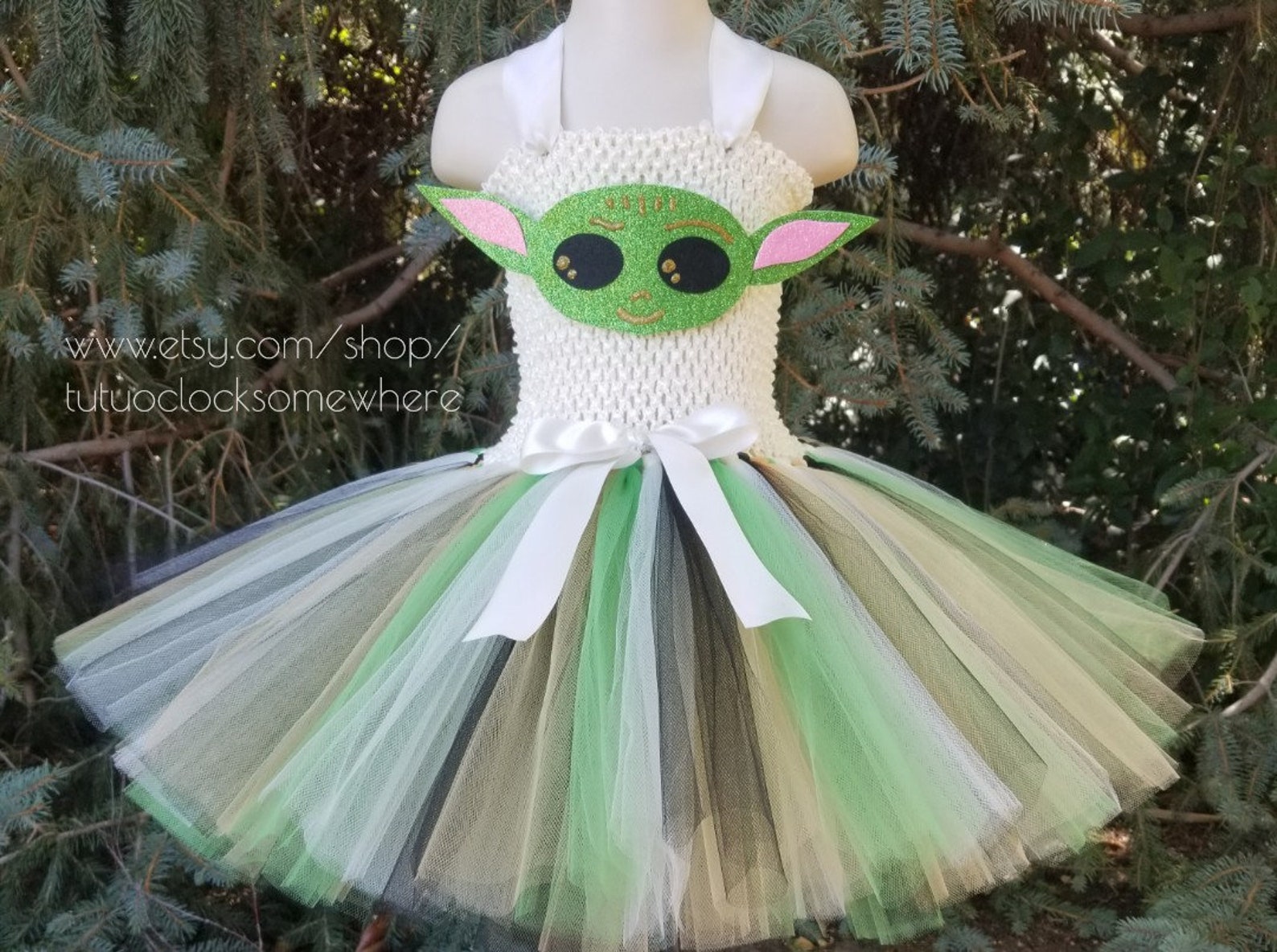 Customizable Baby Yoda Tutu Dress Darth Vader Chewbacca BB8 Etsy