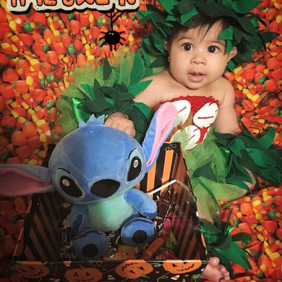 7 piece Set Lilo Costume First Birthday Party Outfit Scrump Etsy