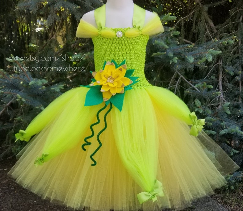 princess and the frog tutu outfit