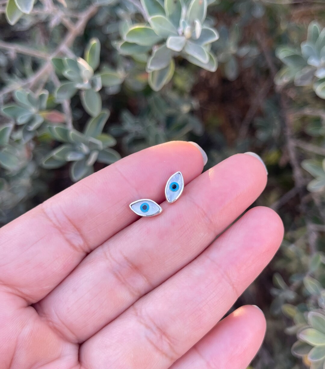 Evil Eye Stud Earrings, Evil Eye Earrings Etsy — free download