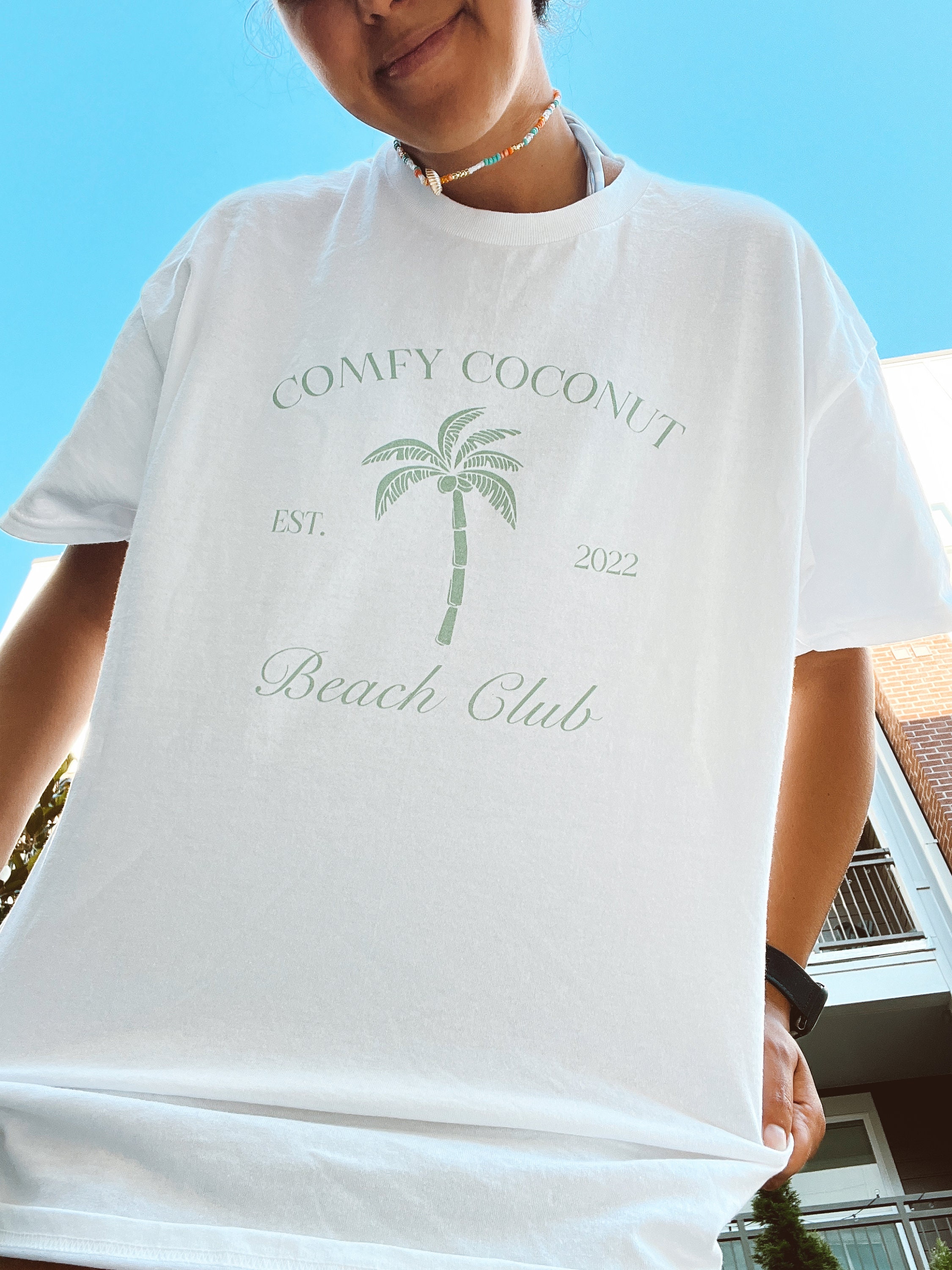 The Beach Club T Shirt - Etsy