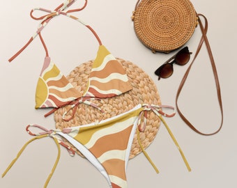Sunburst String Bikini Set