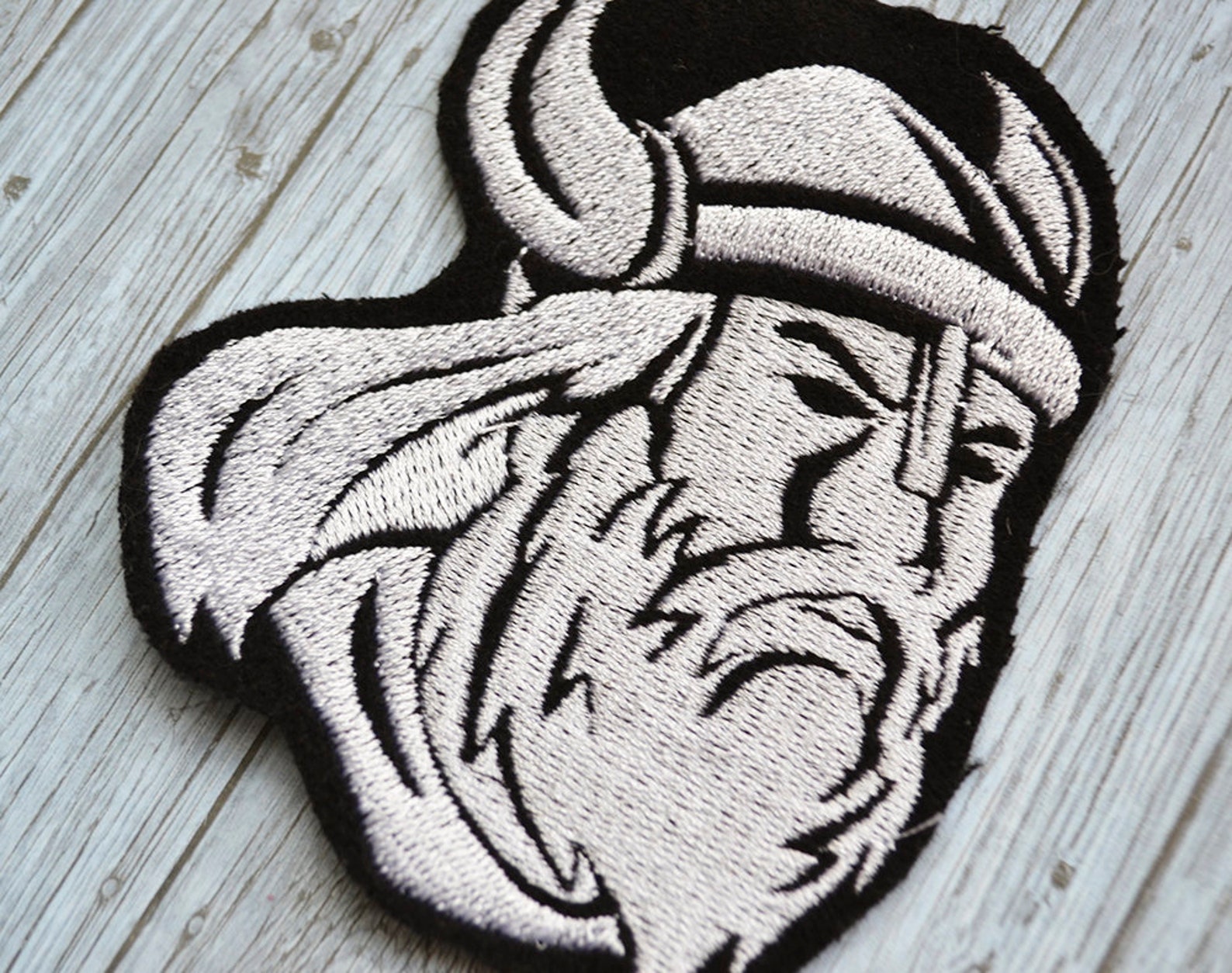 Viking Embroidery Patch patches embroidered applique Etsy