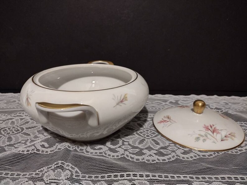 Vintage EdelsteinBavaria Porcelain Soup Serving Bowl 10 image 3