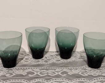 Vintage Mid Century Fostoria 4168 Style Barware Glasses 4"