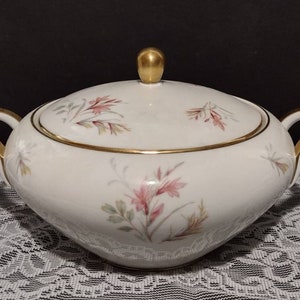 Vintage EdelsteinBavaria Porcelain Soup Serving Bowl 10 image 1