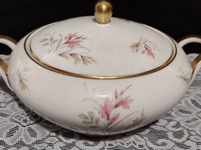 Vintage EdelsteinBavaria Porcelain Soup Serving Bowl 10 image 8