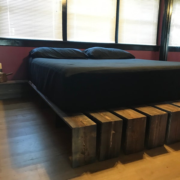 Low Fuji Attic Platform Wooden Bed Frame by Get Laid Beds Etsy Australia