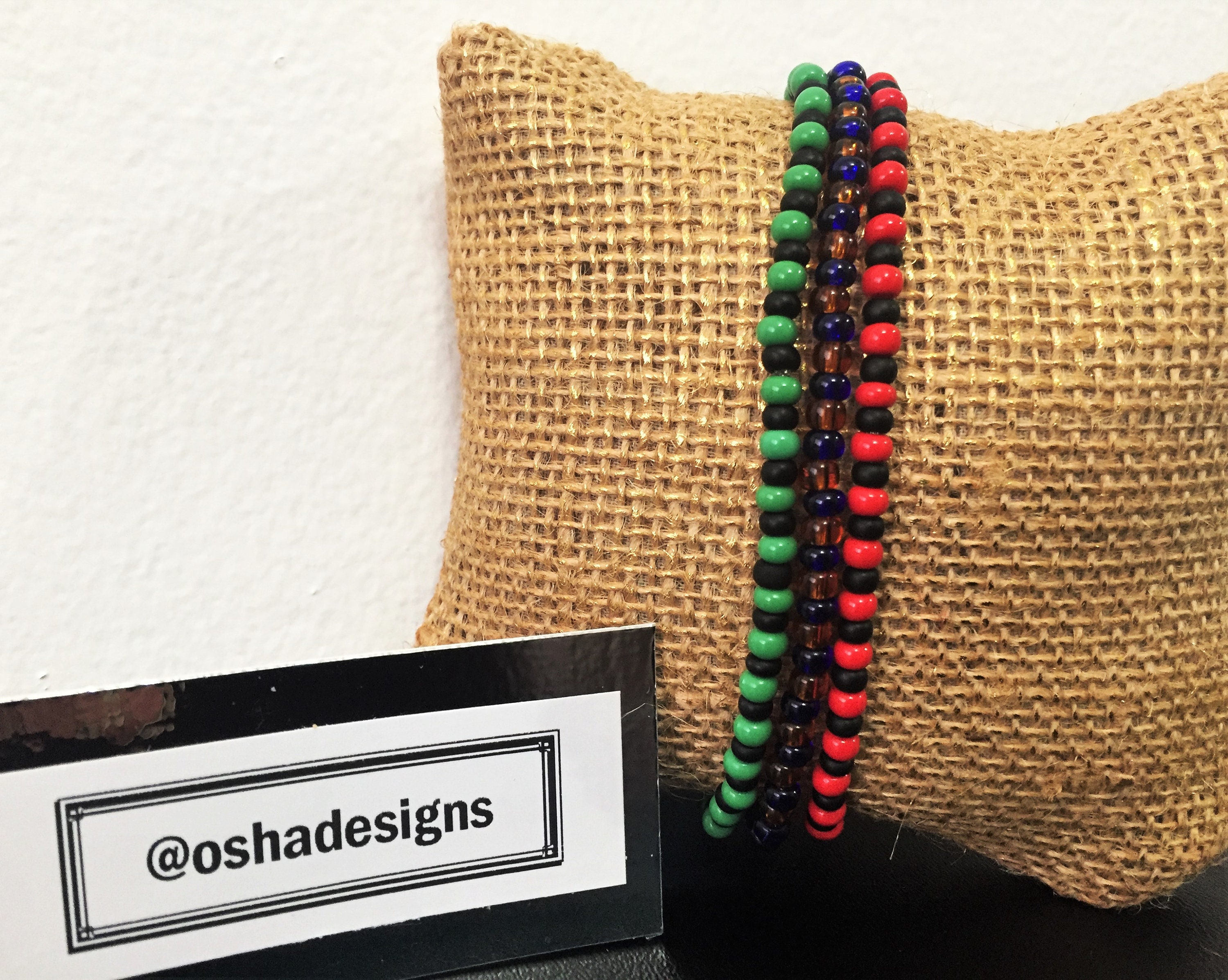 Orishas Stretch Bracelet Ildes de Santo Eleggua Oggun Oshosi Iyawo Lucumi Santeria Yoruba Afrocuban Religion