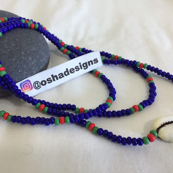 Olokun Santeria Elekes Collares de Santo Lucumi Yoruba Iyawo