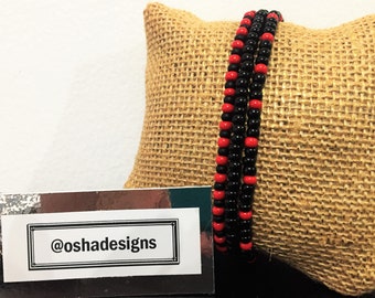 Orishas Stretch Bracelet Ildes de Santo Oshun Orula Eleggua Yemaya Iyawo Lucumi Santeria Yoruba Afrocuban Religion