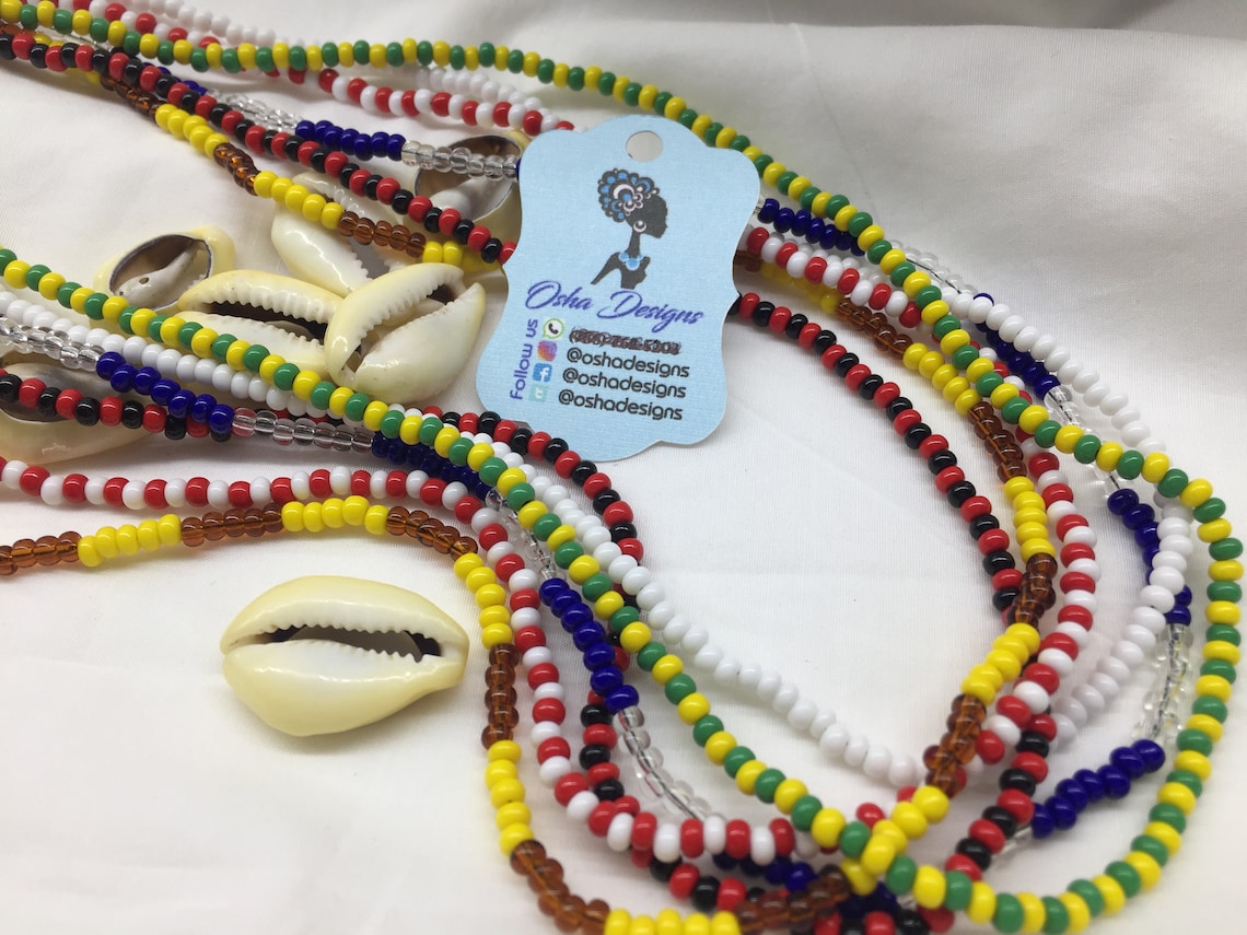 Santeria Elekes Set 6 Pcs Collar Santeria Elegua Obatala Etsy