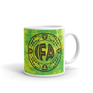 Orula Orunmila Ifa Coffee Mug Santeria Orishas Yoruba Religion Lucumi Ifa