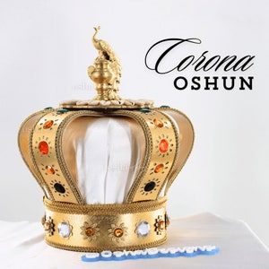 Oshun Ikole Crown Corona Oshun Santeria Coronas de Santo Orishas AfroCuban Religion