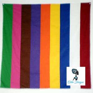 Oya Yanza Centella 9 Colors Spiritual Cloth Pañuelo 9 Colores 36"x36" (1 Yard)