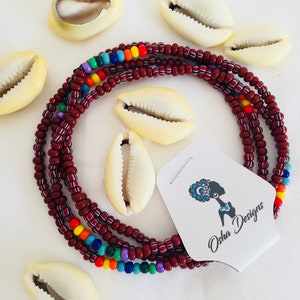 Santeria, Collar de Oya, Yansa,  Eleke, Orishas, Yoruba, Religion Lucumi