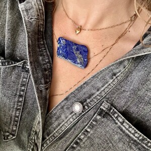 Lapis Lazuli 14k Gold Filled Necklace