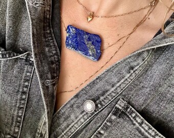 Lapis Lazuli 14k Gold Filled Necklace