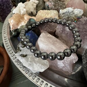 Unisex Hematite Bracelet