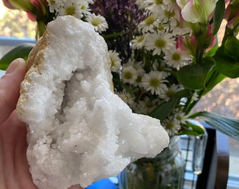 Standing Quartz Geode