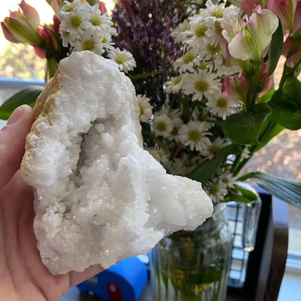 Standing Quartz Geode