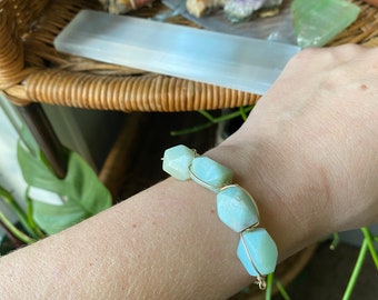 Amazonite 14k Gold Filled Bracelet