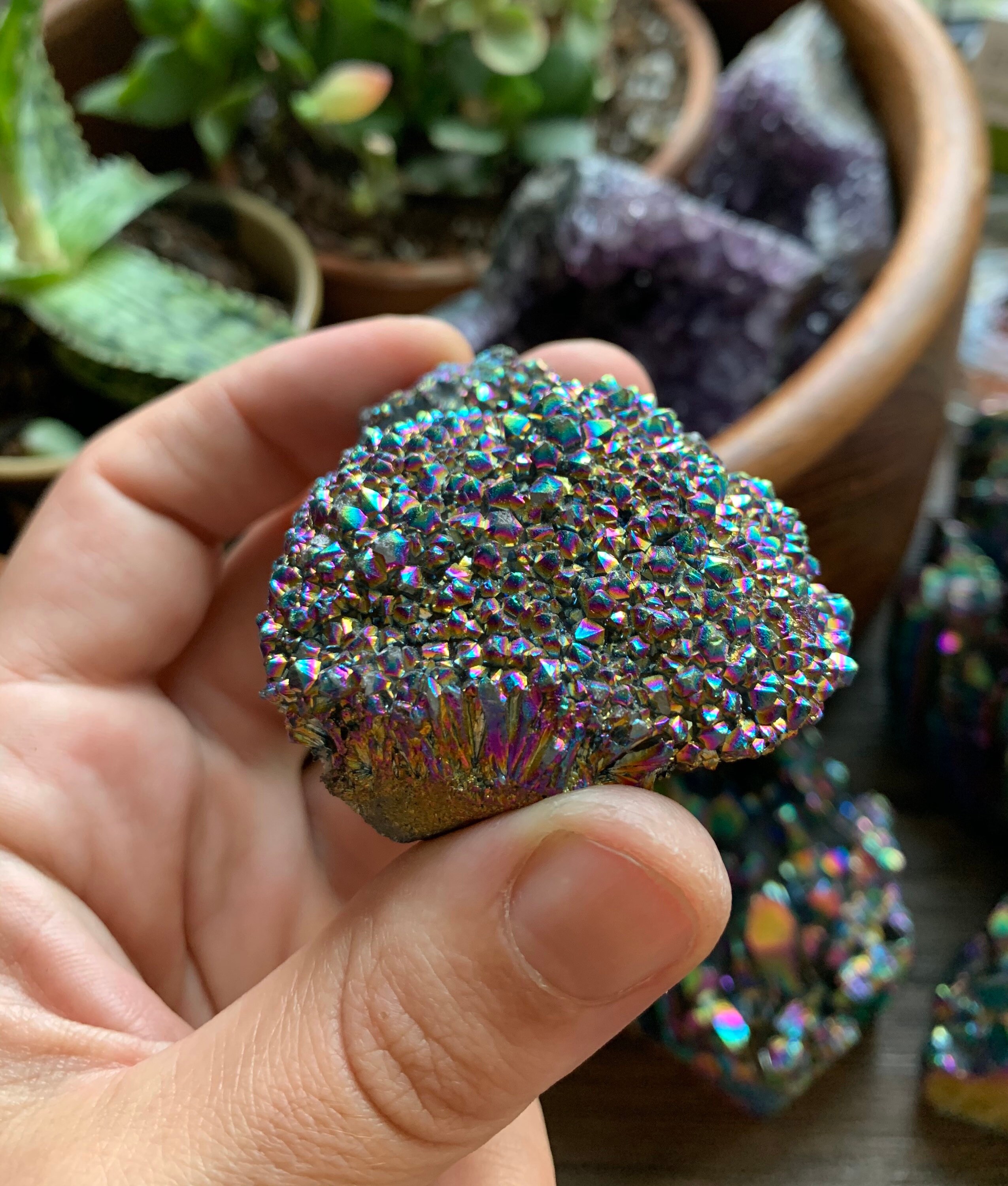 Titanium Quartz Cluster