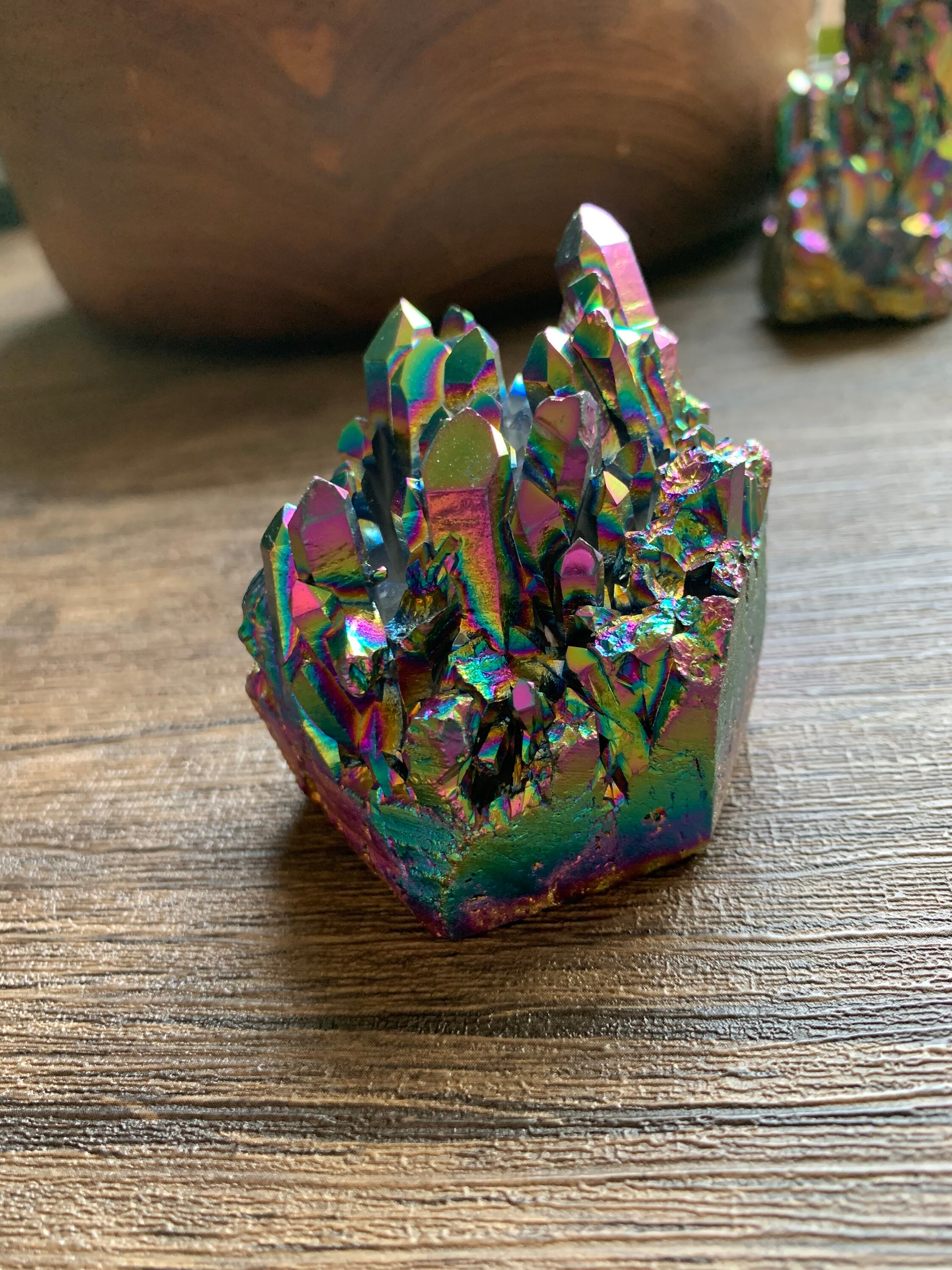 Titanium Quartz Cluster
