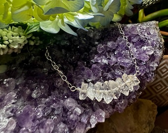 Herkimer Diamond Sterling Silver Necklace