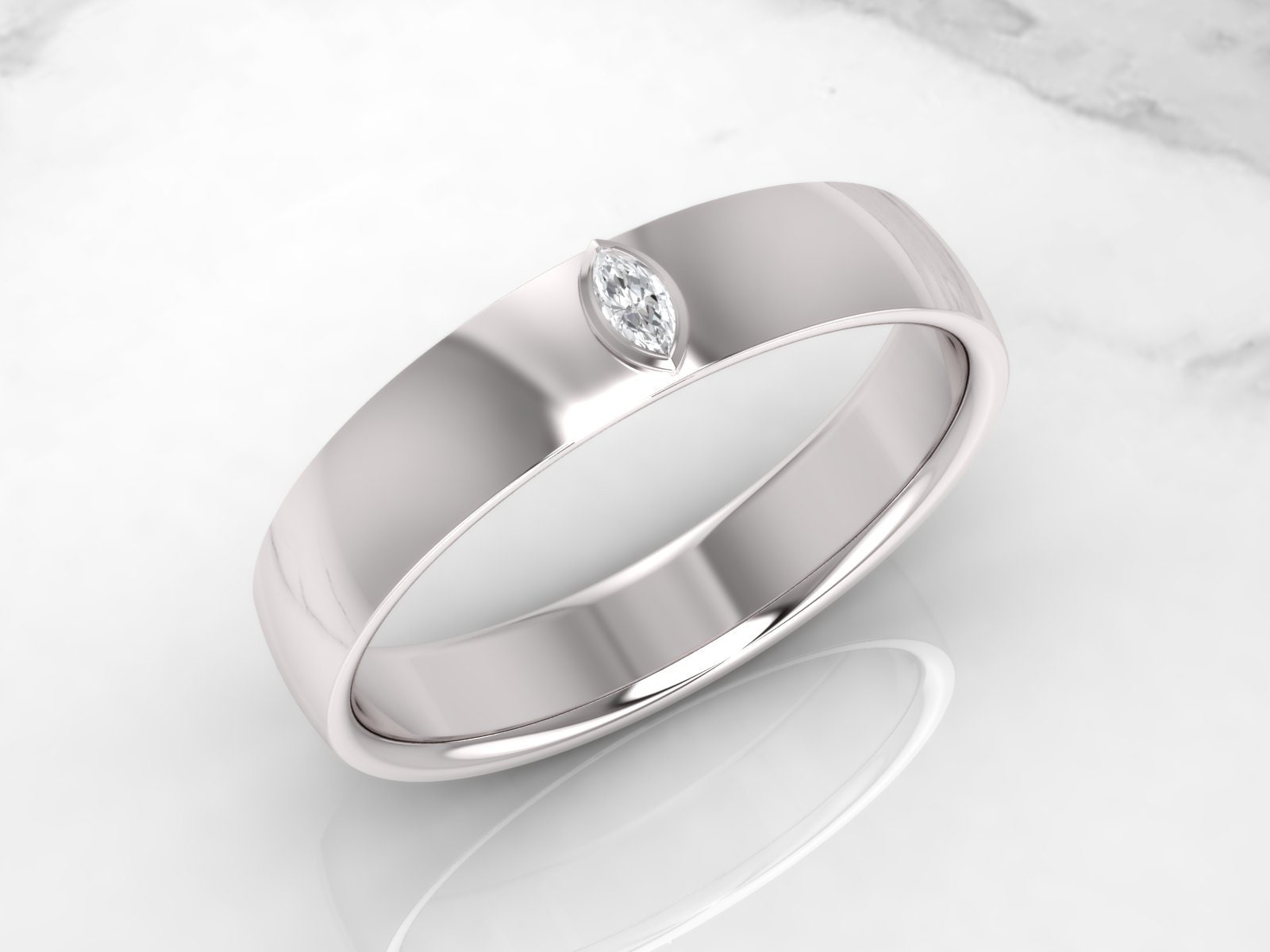 Mens marquise diamond ring deals