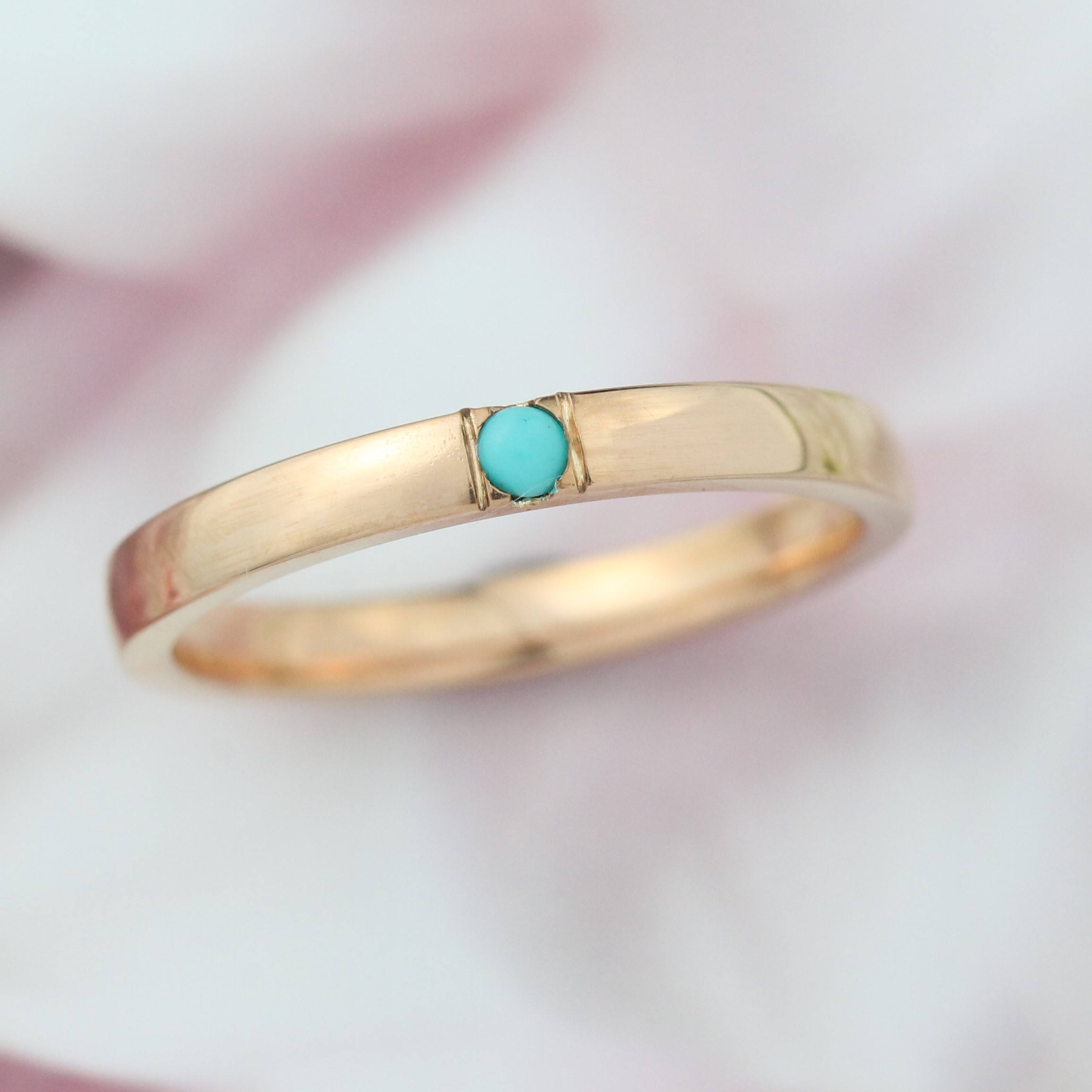 Turquoise ring Turquoise wedding ring Rose gold Turquoise Etsy