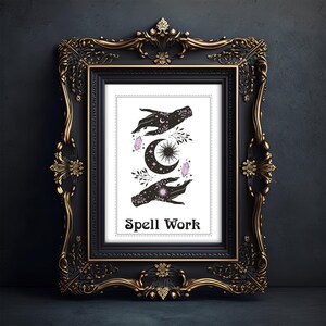 Himmlische Hand Wandkunst, Printable Download, Celestial Wandkunst, Witchy Wandkunst, Boho Dekor, Boho Wandkunst, Hexe Dekor, Esoterik, Pagan