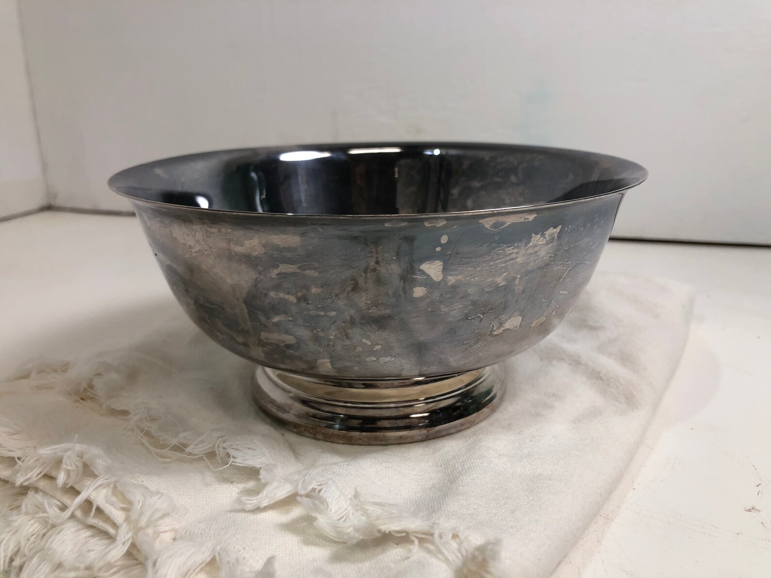 Vintage Gorham Silver Original EP Bowl Paul Revere Style Etsy