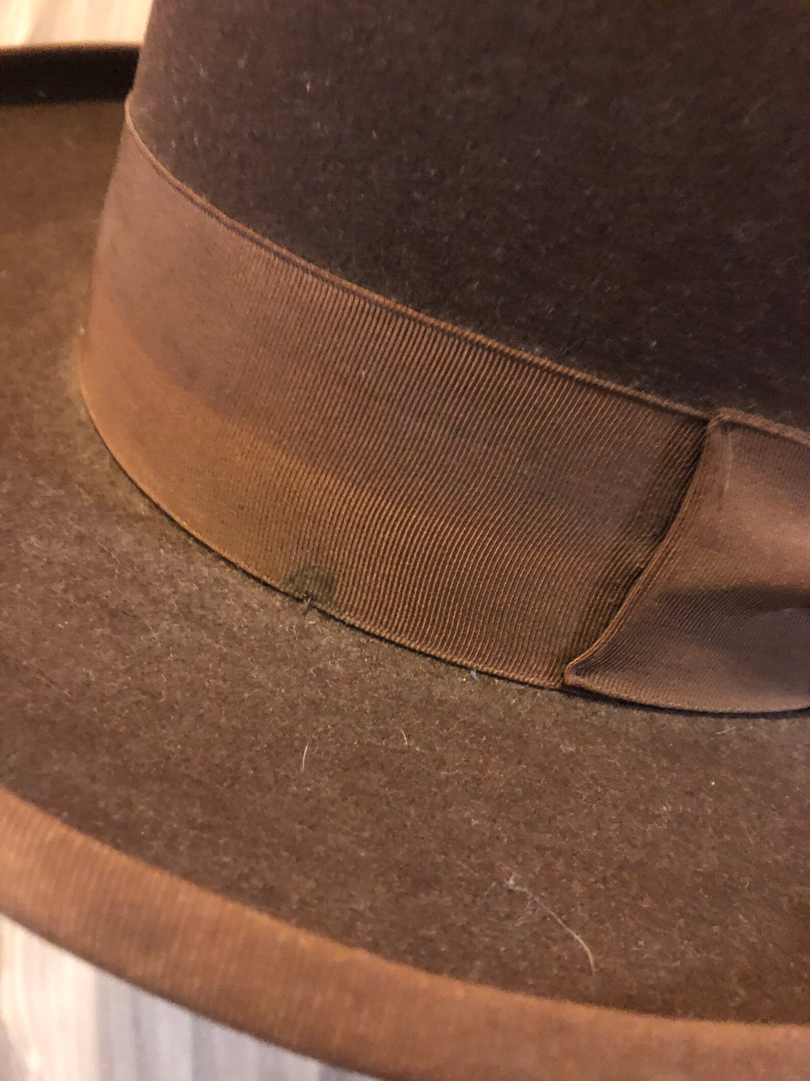 Vintage Royal Deluxe Stetson Hat Western Brown Brim Americana | Etsy