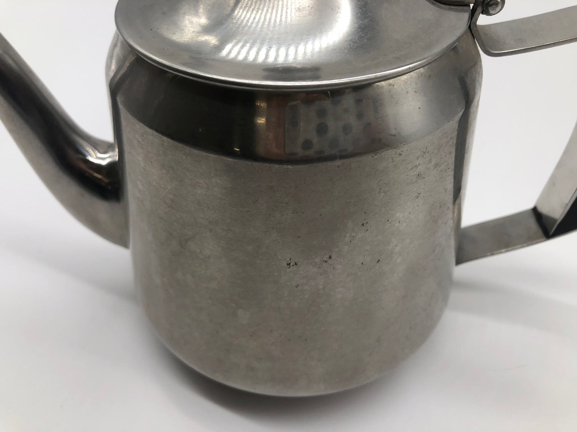 Vintage Oneida Stainless Teapot Japan 18/8 Retro Coffee Pot Etsy