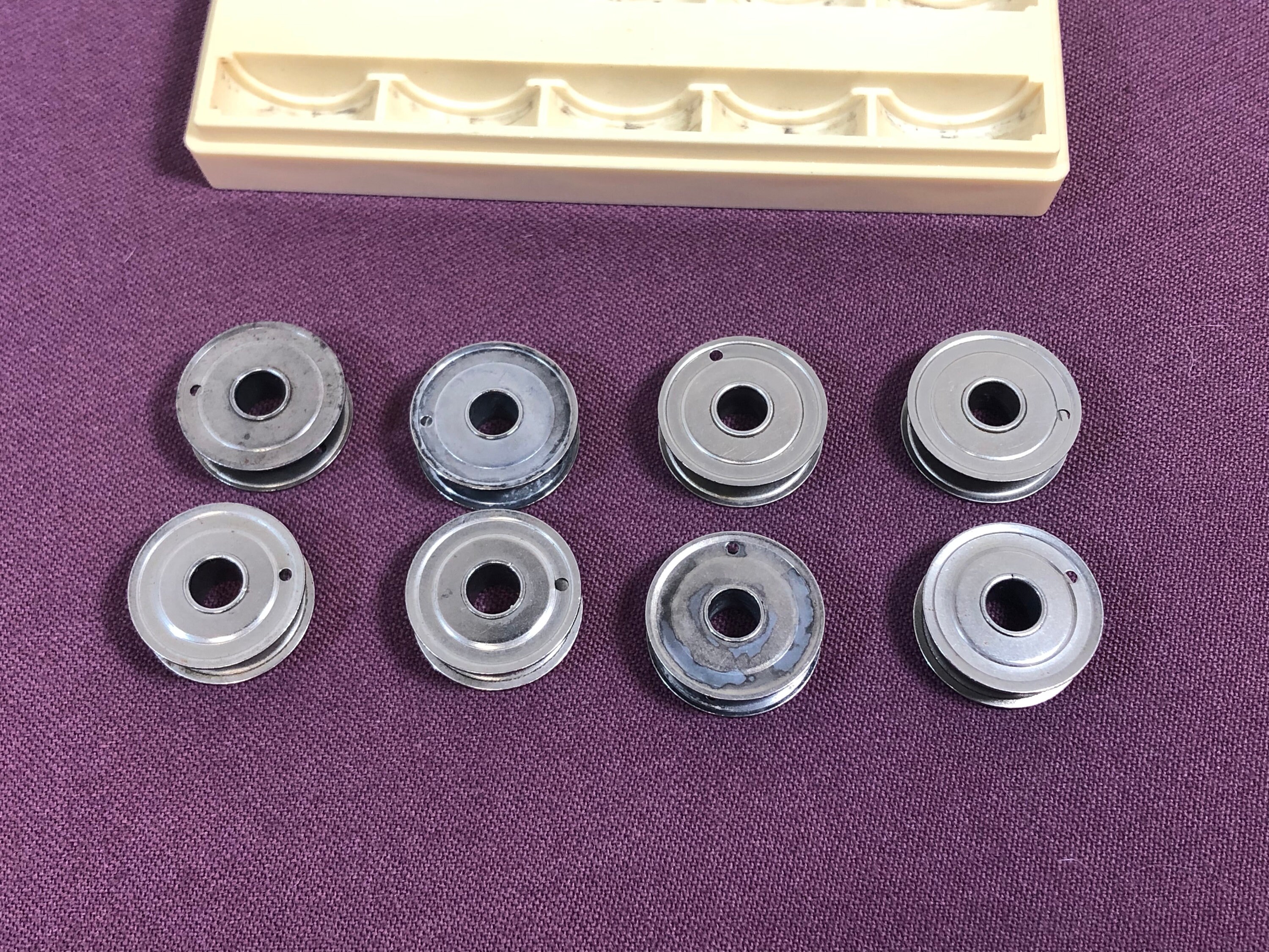 Original Vintage Bobbins Metal para Kenmore Rotary Serie 117 Etsy