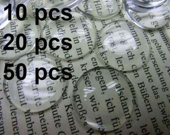 Goldfluss cabochons pour collage en versions 2 pcs Ø 12 mm