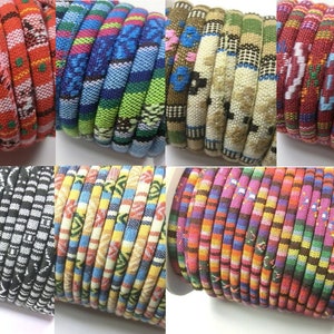 Basic price 2.20 euros/meter 1 meter cotton ribbons 6 mm ethnic ribbon jewelry ribbon color choice Aztec ribbon