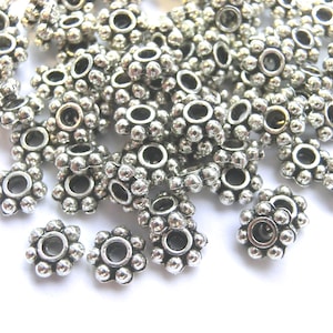 Daisy spacers 5 mm 100-500 pieces #S364