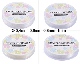 Filo Elastico Per Cucito A Mano E A Macchina Marca DAMA 10m