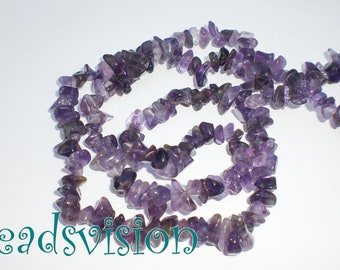 Amethyst Splitter 1 strand about 80 cm Beads about 5 x 10 mm