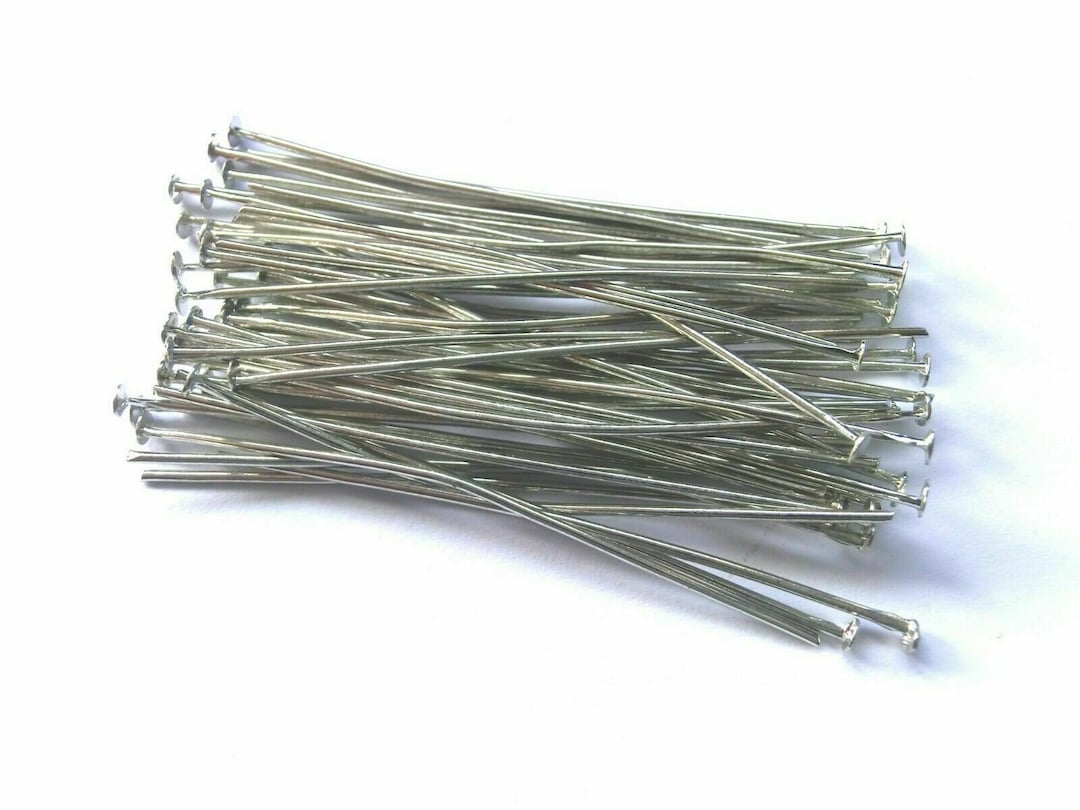 Stainless Steel Rivet Pins, 50 Pieces, 30/40/50 Mm, Head Pins - Etsy