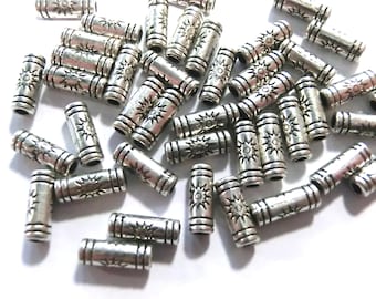 50 Spacer 9 mm color antique silver #S125