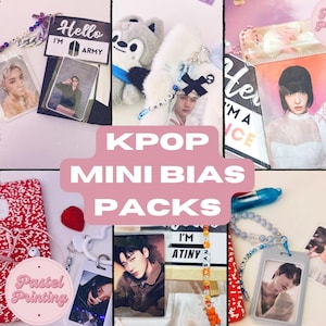 Kpop Bias Packs, Stray Kids Bias Packs, ATEEZ Bias Packs, Aespa Bias Packs, Kpop Mystery Bags